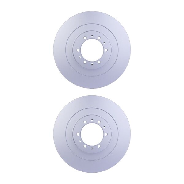 2 Bremsscheiben innenbelüftet Ø 87 mm 24 mm HELLA für u.a. MITSUBISHI PAJERO