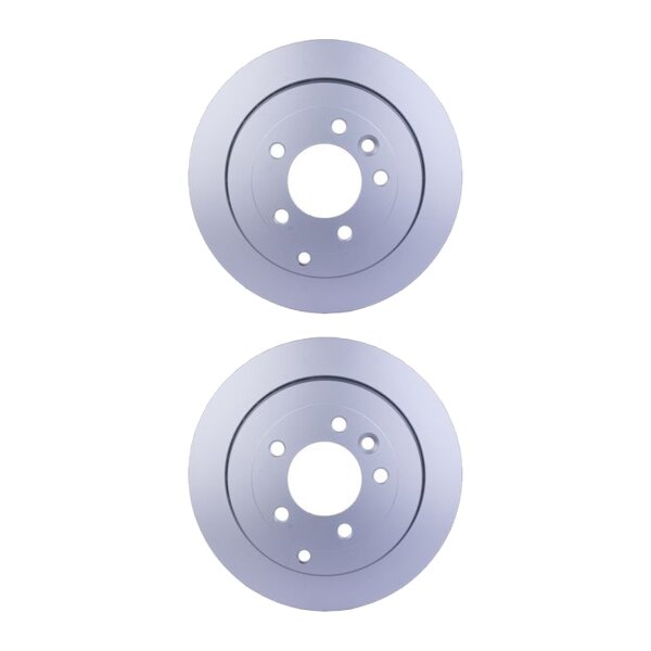 2 Brake Discs externally ventilated Ø 79 mm 20 mm HELLA for LAND ROVER DISCOVERY