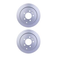 2 Brake Discs externally ventilated Ø 79 mm 20 mm...