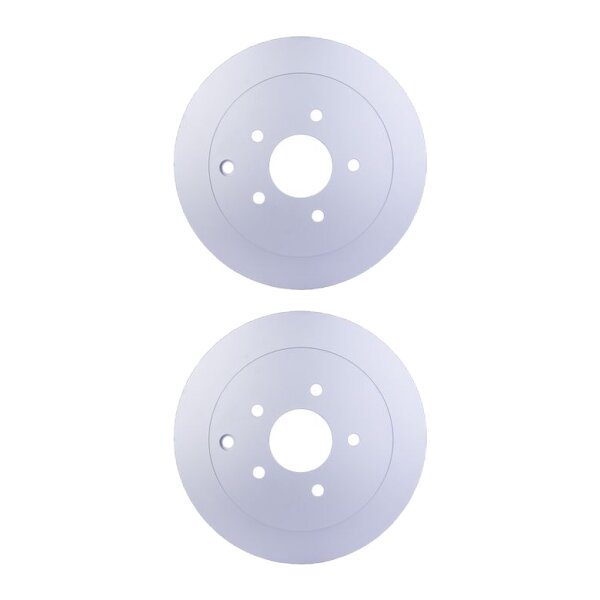 2 Brake Discs internally ventilated Ø 68 mm 16 mm HELLA for e.g. INFINITI Q50