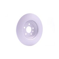 2 Brake Discs full Ø 63.6 mm 11 mm HELLA suitable for e.g. FORD MONDEO