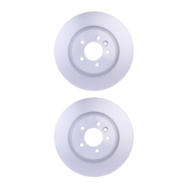 2 Brake Discs internally ventilated Ø 79 mm 30 mm HELLA for LAND ROVER SPORT