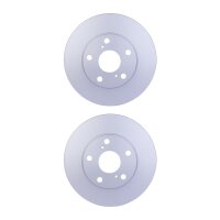 2 Brake Discs internally ventilated Ø 62 mm 26 mm...