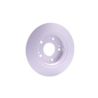 2 Brake Discs full Ø 64.2 mm 9 mm HELLA suitable for e.g. HONDA CIVIC