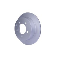 2 Bremsscheiben voll Ø 80 mm 10 mm HELLA passend für u.a. MITSUBISHI LANCER