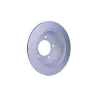 2 Bremsscheiben voll Ø 80 mm 10 mm HELLA passend für u.a. MITSUBISHI LANCER