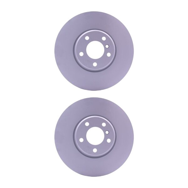 2 Brake Discs internally ventilated Ø 75 mm 36 mm HELLA for BMW 5 Series