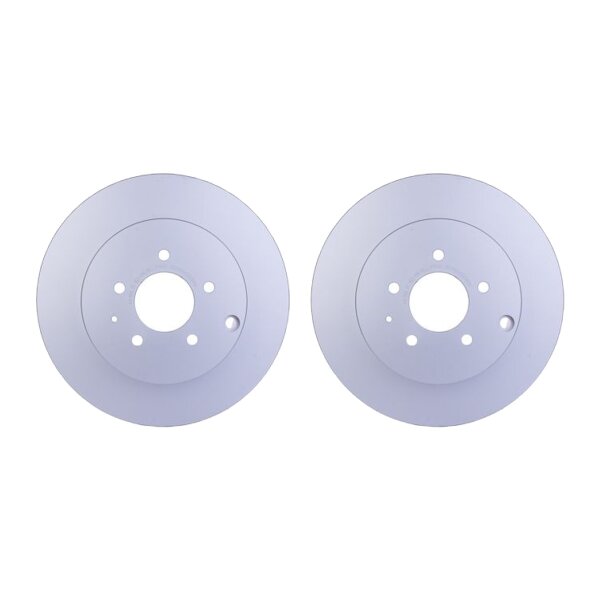 2 Brake Discs internally ventilated Ø 72 mm 18 mm HELLA for e.g. MAZDA CX-9