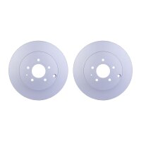 2 Brake Discs internally ventilated Ø 72 mm 18 mm...