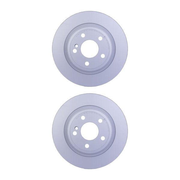 2 Bremsscheiben voll Ø 67 mm 10 mm HELLA passend für u.a. MB B-KLASSE