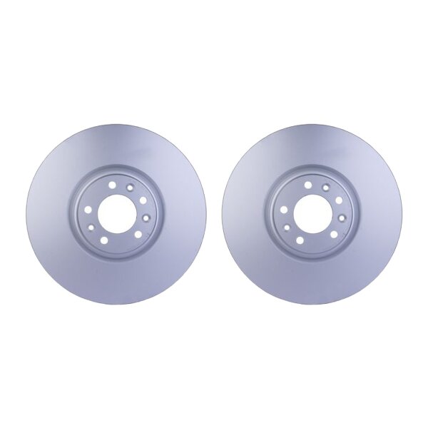 2 Brake Discs internally ventilated Ø 71.1 mm 30 mm HELLA for PEUGEOT 508