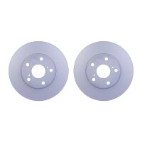 2 Brake Discs internally ventilated Ø 62 mm 26 mm...