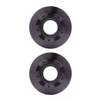 2 Brake Discs full Ø 96.1 mm 16 mm HELLA suitable...