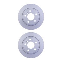 2 Brake Discs full Ø 75 mm 11 mm HELLA suitable...