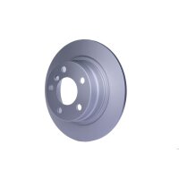2 Brake Discs full Ø 75 mm 11 mm HELLA suitable for e.g. BMW 1 Series