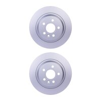 2 Brake Discs full Ø 63.6 mm 11 mm HELLA suitable...