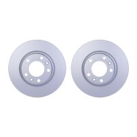 2 Bremsscheiben voll Ø 71,1 mm 12 mm HELLA passend...