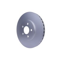 2 Brake Discs internally ventilated Ø 61 mm 23 mm HELLA for CHRYSLER SEBRING