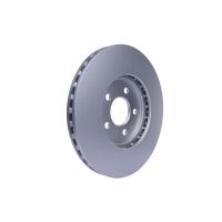 2 Brake Discs internally ventilated Ø 61 mm 23 mm HELLA for CHRYSLER SEBRING