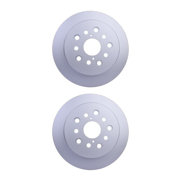 2 Brake Discs internally ventilated Ø 62 mm 16 mm HELLA fits LEXUS LS