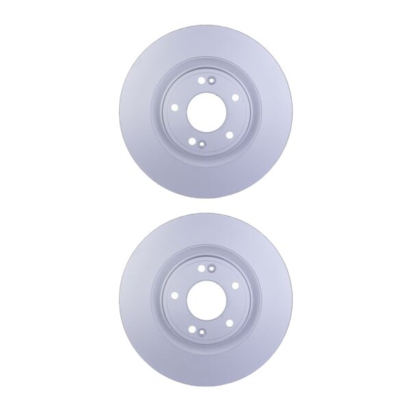 2 Brake Discs ventilated Ø 69 mm 28 mm HELLA for HYUNDAI GENESIS Coupe