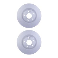 2 Brake Discs ventilated Ø 69 mm 28 mm HELLA for...