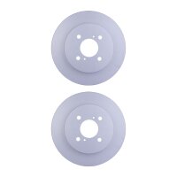 2 Brake Discs full Ø 60.1 mm 9.2 mm HELLA suitable...