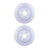 2 Brake Discs full Ø 60 mm 12 mm HELLA suitable...