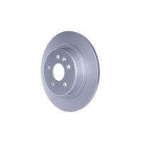 2 Brake Discs full Ø 60 mm 12 mm HELLA suitable for e.g. OPEL ASTRA