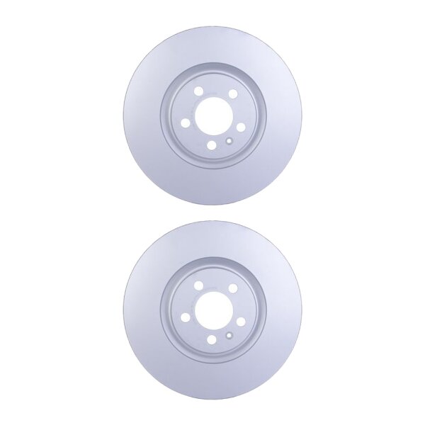 2 Brake Discs internally ventilated Ø 65 mm 25 mm HELLA for e.g. SEAT IBIZA