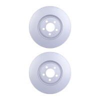 2 Brake Discs internally ventilated Ø 65 mm 25 mm...