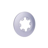 2 Brake Discs full Ø 122.5 mm 18 mm HELLA suitable for e.g. FORD TRANSIT