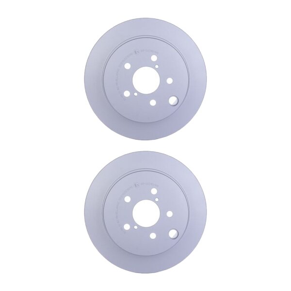2 Bremsscheiben innenbelüftet Ø 58 mm 18 mm HELLA für SUBARU FORESTER