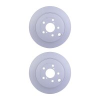 2 Brake Discs internally ventilated Ø 58 mm 18 mm...