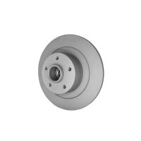 2 Bremsscheiben voll Ø 52,3 mm 11 mm HELLA für RENAULT LAGUNA