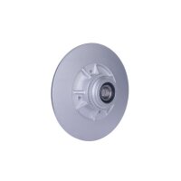 2 Bremsscheiben voll Ø 52,3 mm 8 mm HELLA passend für u.a. RENAULT CLIO