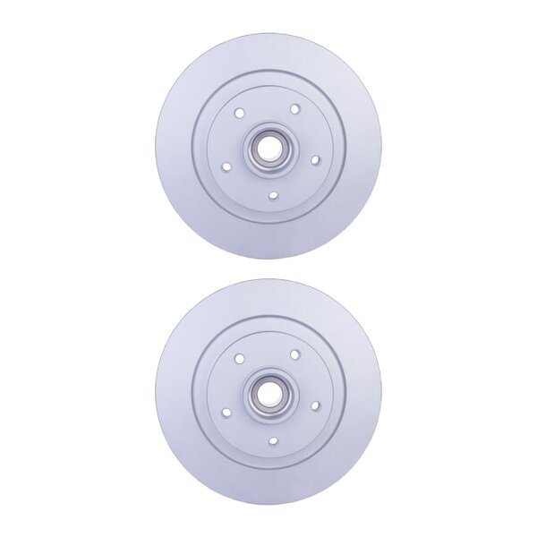 2 Bremsscheiben voll Ø 52,3 mm 11 mm HELLA passend für u.a. RENAULT GRAND