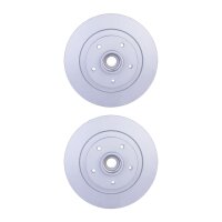 2 Bremsscheiben voll Ø 52,3 mm 11 mm HELLA passend...