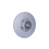 2 Brake Discs full Ø 52.2 mm 11 mm HELLA suitable for e.g. RENAULT KANGOO