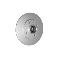 2 Bremsscheiben voll Ø 52,3 mm 8 mm HELLA passend für RENAULT CLIO