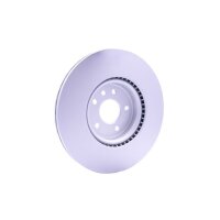 2 Brake Discs internally ventilated Ø 63.6 mm 25 mm HELLA for FORD KUGA