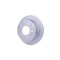 2 Brake Discs full Ø 76 mm 10 mm HELLA suitable for e.g. KIA SOUL