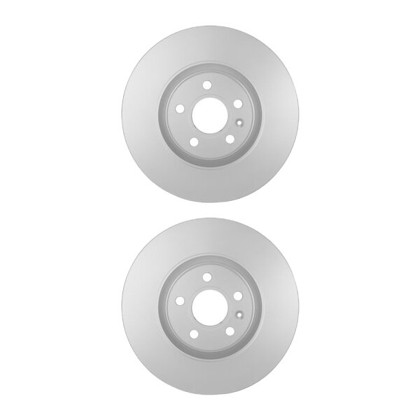 2 Brake Discs internally ventilated Ø 63.5 mm 28 mm HELLA for VOLVO XC60