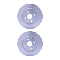 2 Brake Discs internally ventilated Ø 55 mm 22 mm...