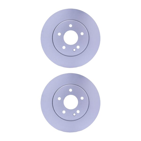 2 Bremsscheiben innenbelüftet Ø 67 mm 25 mm HELLA für u.a. MB E-KLASSE