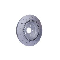 Bremsscheibe hinten HELLA für MERCEDES CLS E-KLASSE S-KLASSE