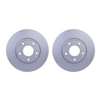 2 Brake Discs internally ventilated Ø 69 mm 25 mm...