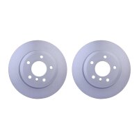 2 Brake Discs internally ventilated Ø 75 mm 22 mm...
