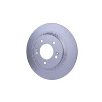 2 Brake Discs full Ø 76 mm 10 mm HELLA suitable for e.g. KIA CEED