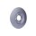 2 Brake Discs full Ø 76 mm 10 mm HELLA suitable for e.g. HYUNDAI TUCSON